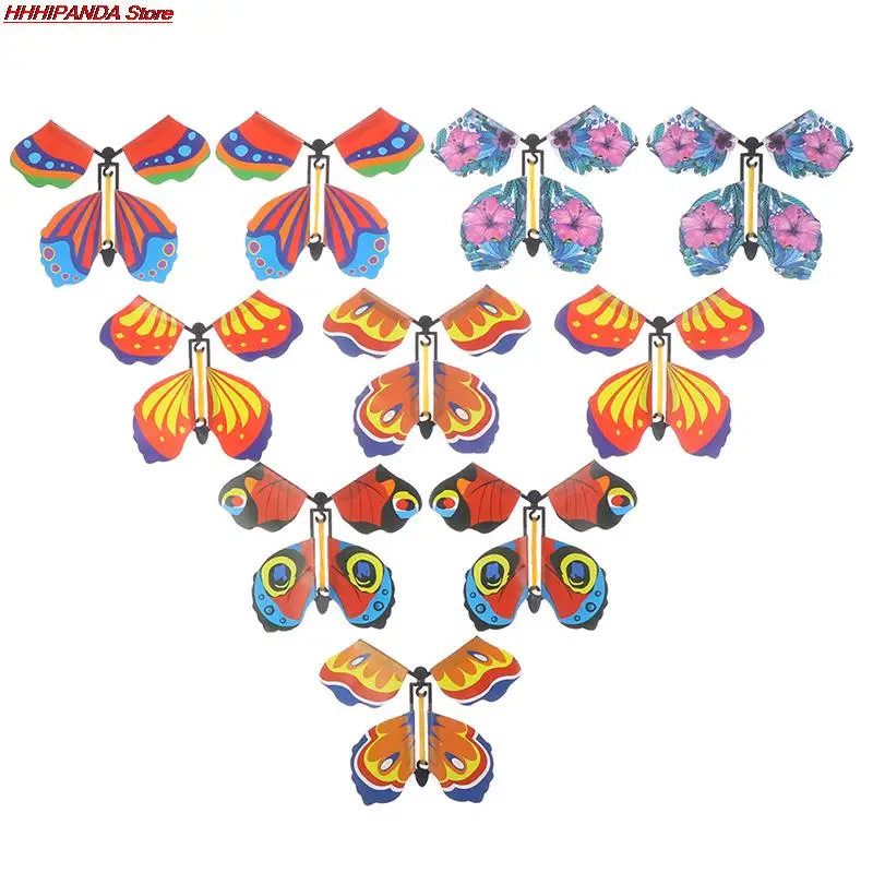 Волшебная бабочка летающая карта игрушка с пустыми руками Бабочка свадебный