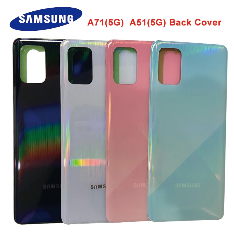 Чехол для Samsung Galaxy A71 A51 задняя крышка аккумулятора корпуса сменная смартфона 2020