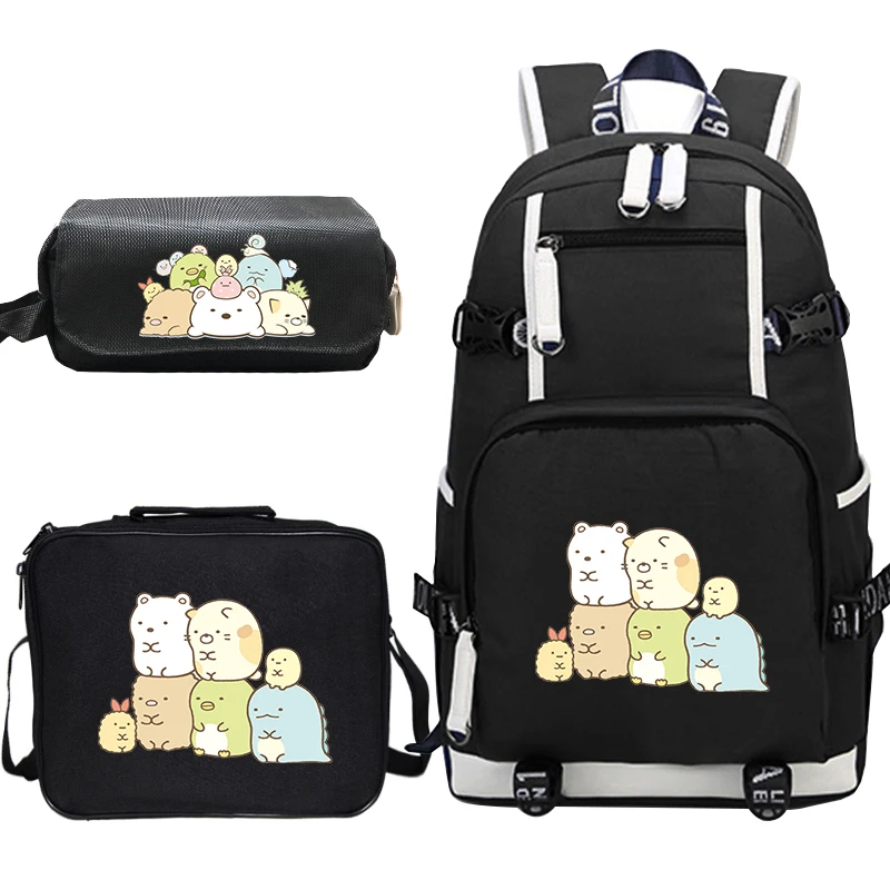 Рюкзак Sumikko для девочек и мальчиков подростков женская сумка школьный ранец