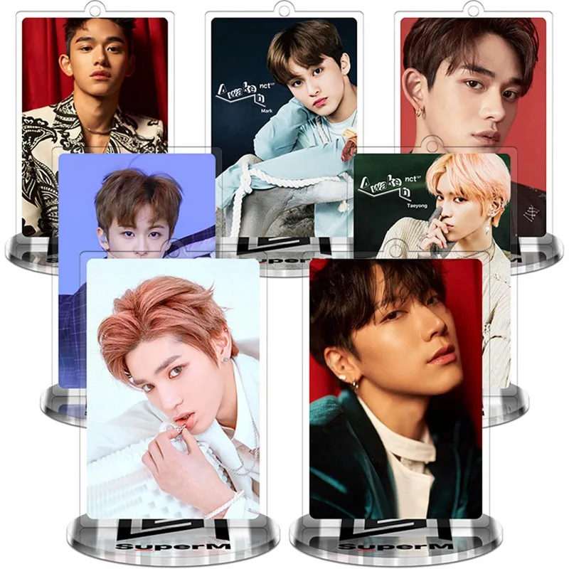 KPOP SuperM новый альбом для всех участников персональная акриловая подставка экшн