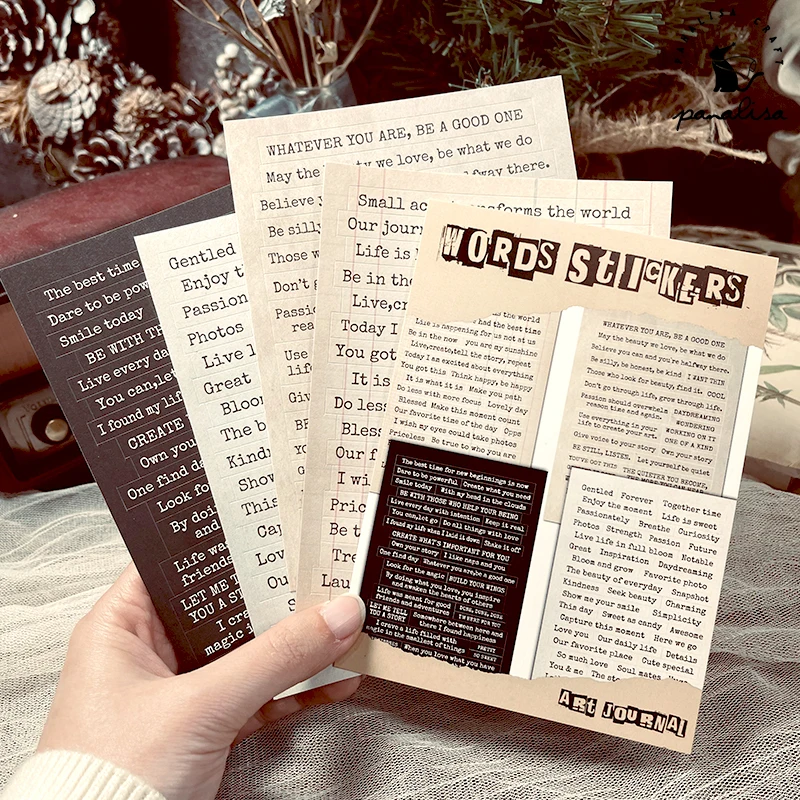 

Panalisacraft, 4 листа винтажных чувств, искусственные ощущения для скрапбукинга, проектов «сделай сам», фотоальбома, создания открыток