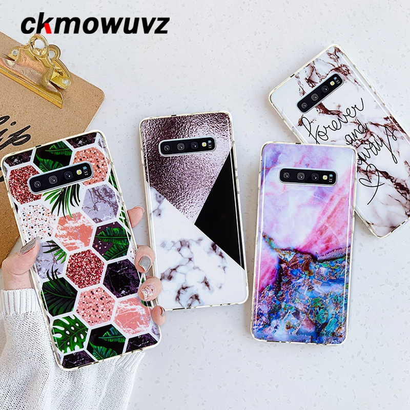 Мягкий ТПУ силиконовый чехол для Samsung Galaxy Note 10 Plus 9 8 S6 S7 Edge S8 S9 S10 S10e задняя крышка на