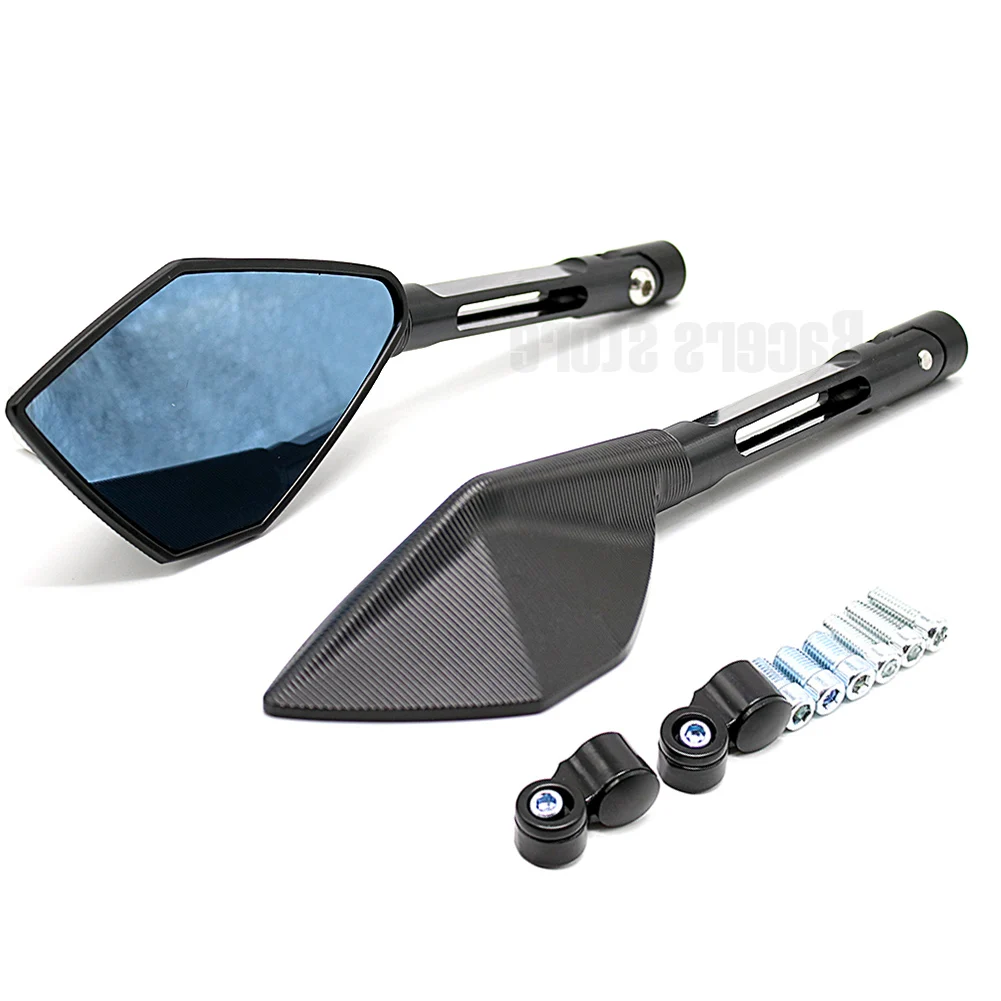 Универсальные мотоциклетные зеркала заднего вида для Honda Kawasaki Yamaha Suzuki Vespa