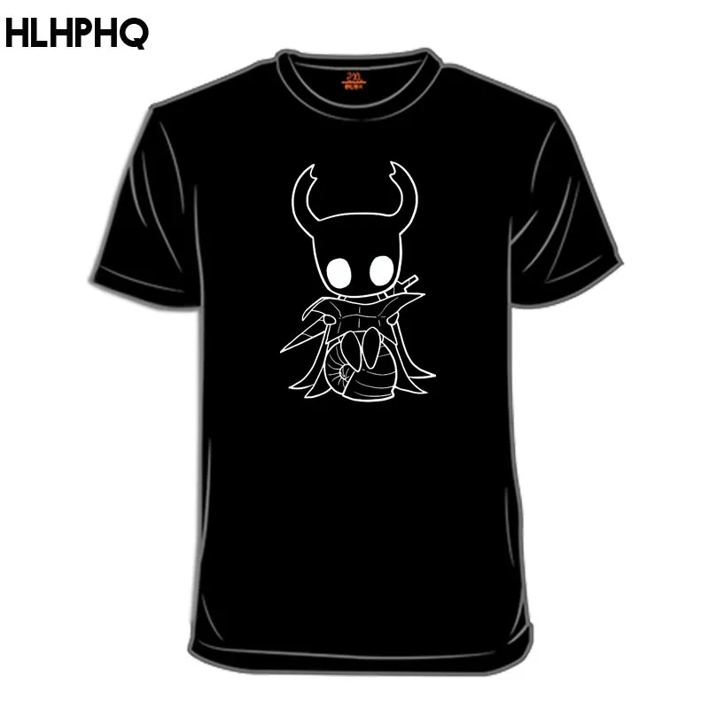 

Ghost Knight Graphic Art Hollow Knight Funny Game Classic T-Shirt Men's XXXL Short Sleeves O-neck Tee Shirts
