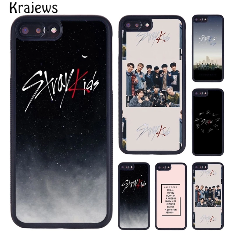 Резиновый чехол для телефона с надписями краевреи бродячие дети iPhone 5 6 S 7 8 plus 11 12