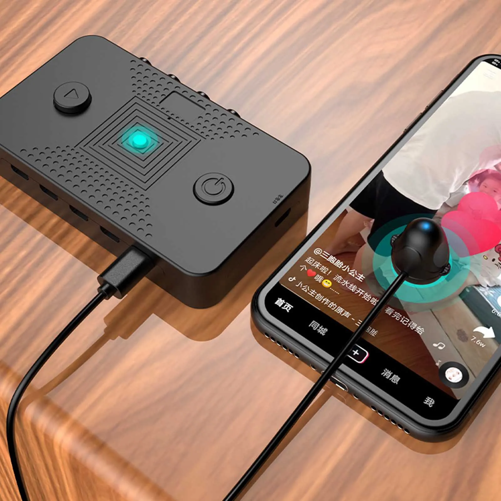 Pantalla de tel&eacute;fono m&oacute;vil con clic autom&aacute;tico, pantalla t&aacute;ctil inteligente f&iacute;sica-5