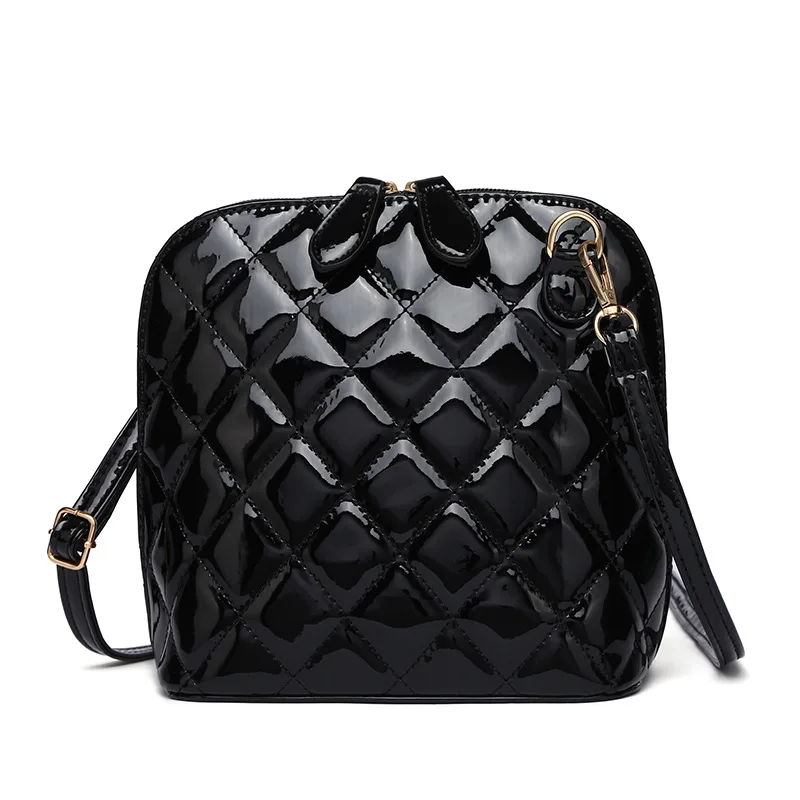 Повседневные маленькие клетчатые сумки через плечо высокого качества Женский