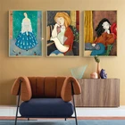 Анри Матисс, Абстрактная Картина на холсте, винтажная женщина, настенный плакат, скандинавские настенные картины, украшения для гостиной, домашний декор