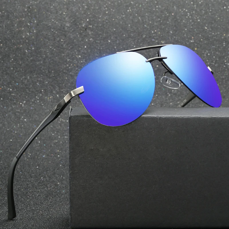 Классические поляризованные солнцезащитные очки из алюминиево магниевого