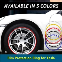 rim protection ring for all tesla model 3 model y model s model x tire seal rims rings 18 20 inch rim protection rim protection