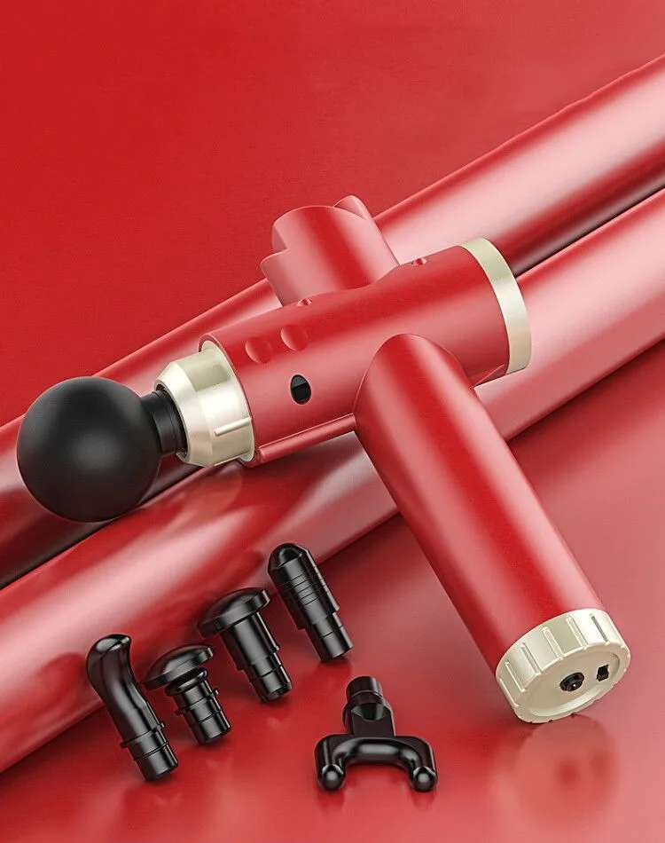 Ручной электрический спортивный портативный бесщеточный массажный пистолет для