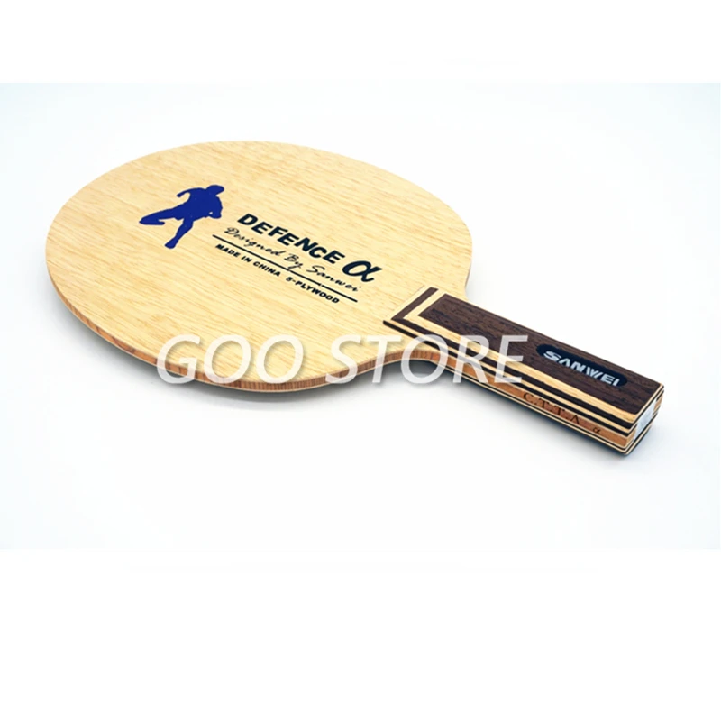 SANWEI Defence Alpha Table Tennis Blade Defensive Play Chop Big Body Chopping Professional SANWEI Ping Pong Racket Bat Paddle images - 6