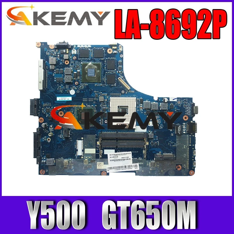 

QIQY6 LA-8692P материнская плата для ноутбука For Lenovo IdeaPad Y500 оригинальная материнская плата GT650M