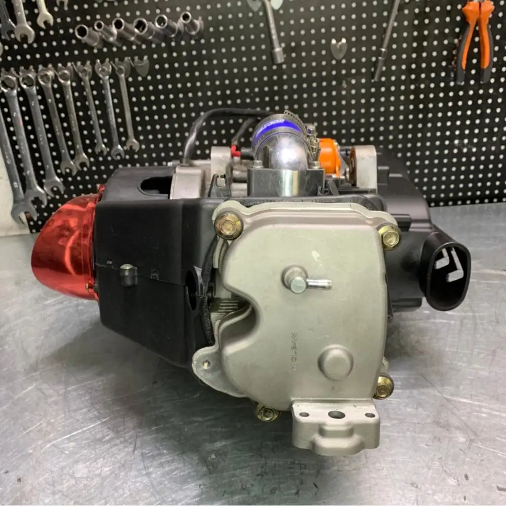 Двигатель 152QMI короткий чехол 182cc цилиндр с большим отверстием 63 мм + 4 коленчатый