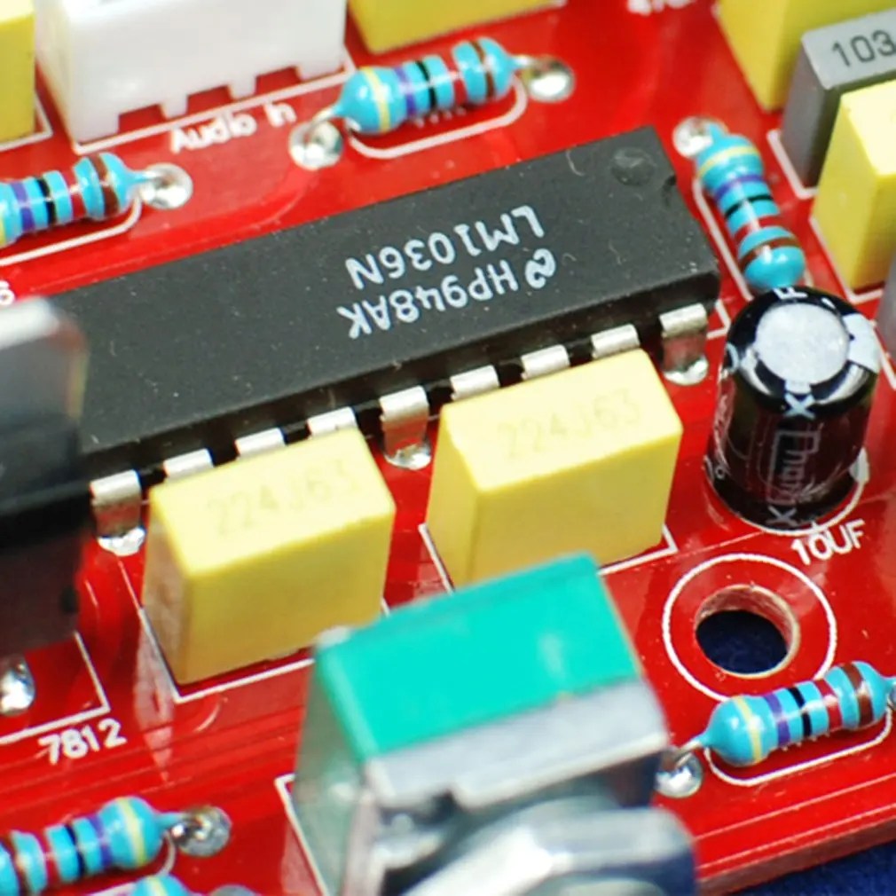 LM1036 OP AMP HIFI усилитель предусилитель громкости тон эквалайзер плата управления DIY