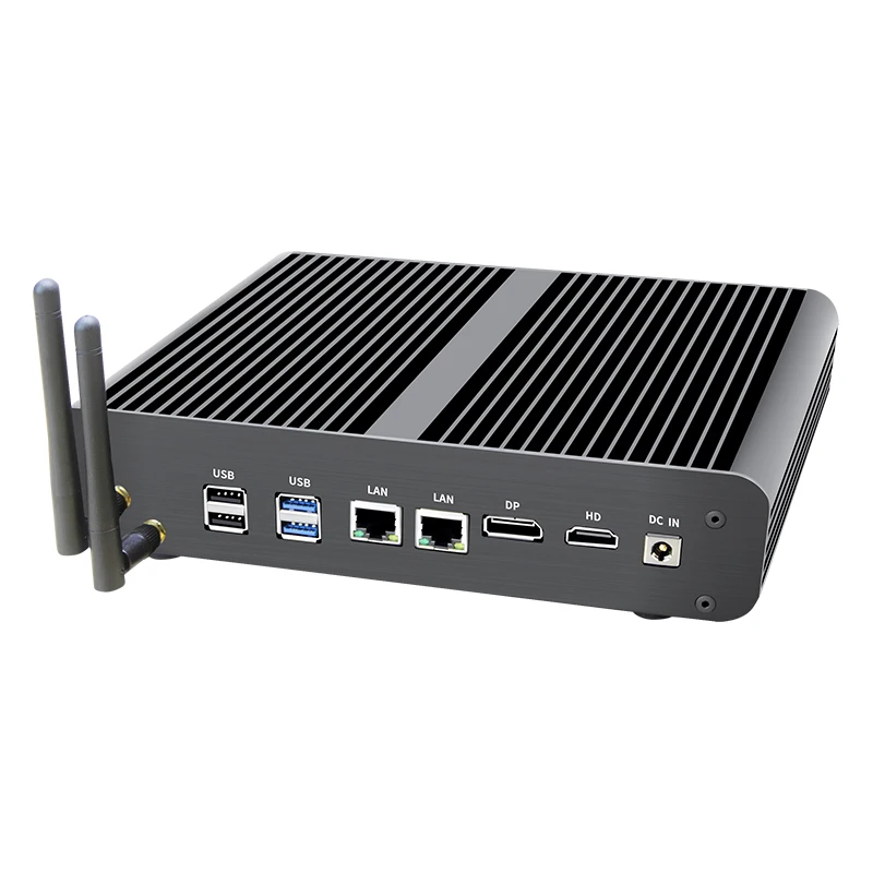 MSECORE Intel I3 7100U I5 7260U I7 7660U Fanless gaming Mini PC Windows 10 HTPC linux game PC Desktop Computer HDMI DP 4K WiFi