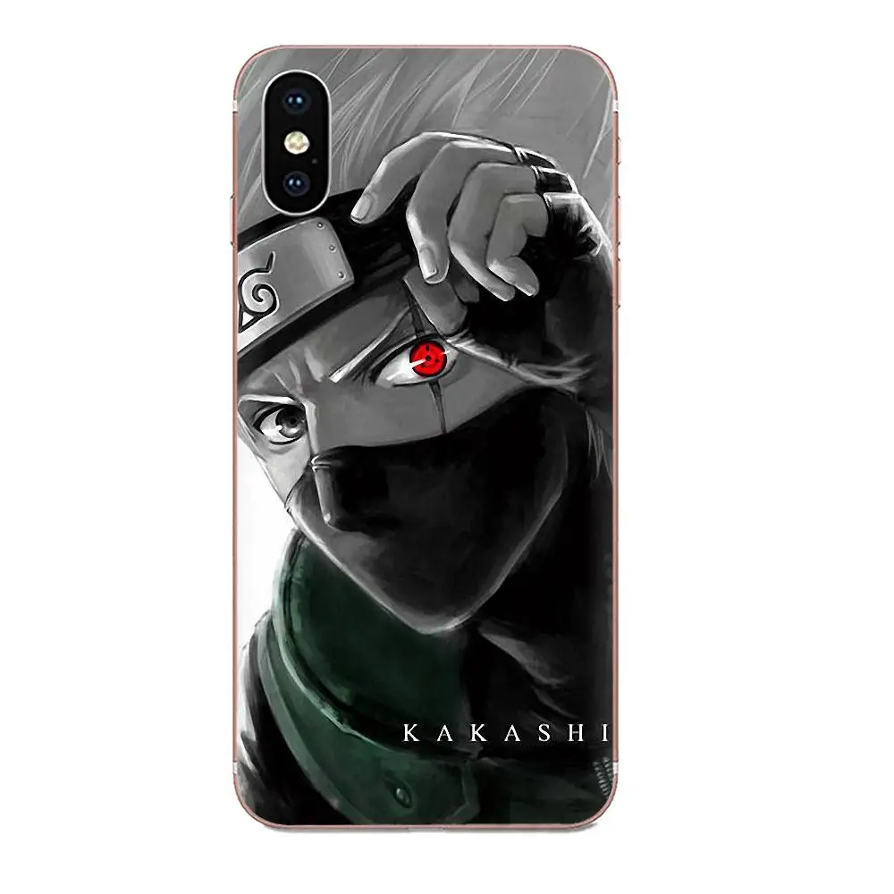 ТПУ стильный корпус Наруто Какаши аниме для Galaxy Alpha Note 10 Pro A10 A20 A20E A30 A40 A50 A60 A70 A80 A90