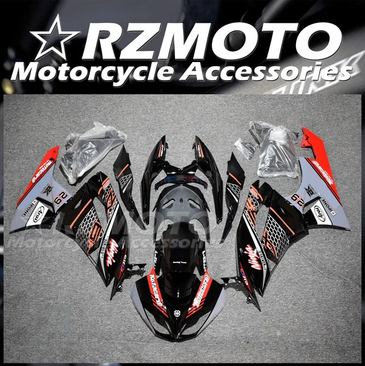 

New ABS Whole Fairings Kits Fit for Kawasaki ZX6R ZX-6R Ninja 636 2009 2010 2011 2012 09 10 11 12 bodywork set Red black gray
