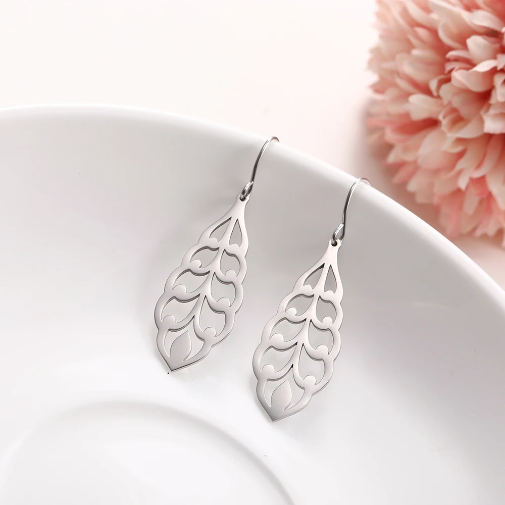 COOLTIME Золотой Цвет Черный Нержавеющая сталь полые ретро очаровательные модные