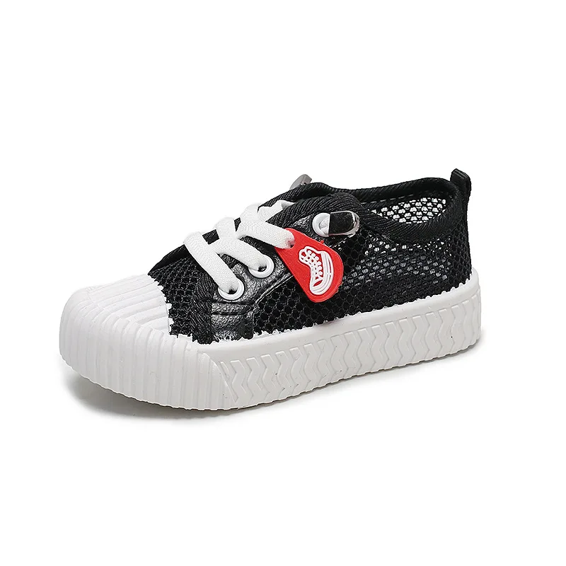 

2020 Summer New Children's Casual Shoes Hollow Boys and Girls Board Shoes Children Breathable Mesh Shoes Baby Shoes