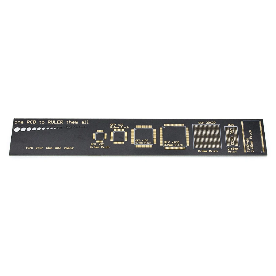 PCB Reference Ruler v2 - 6&quot Packaging Units for Electronic Engineers 15cm 1pcs | Integrated Circuits