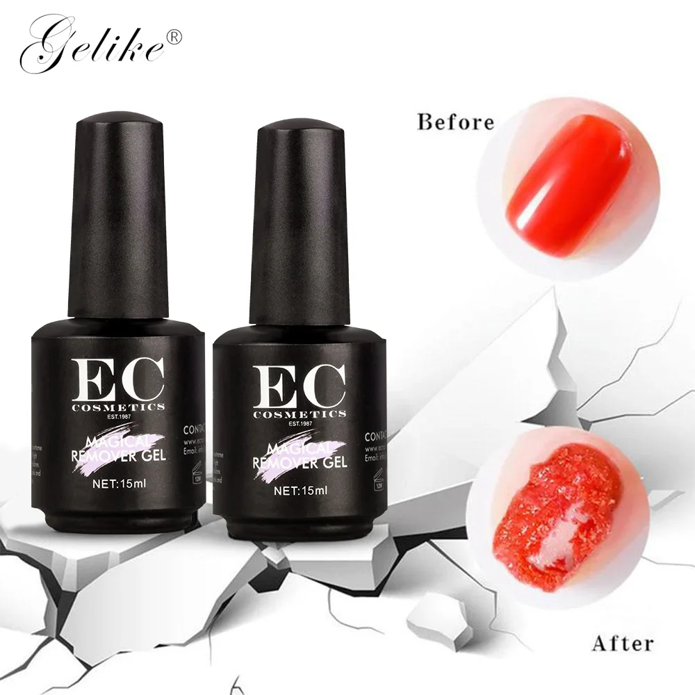 Galike УФ гель для ногтей магическое средство удаления брызг очиститель ацетон клея