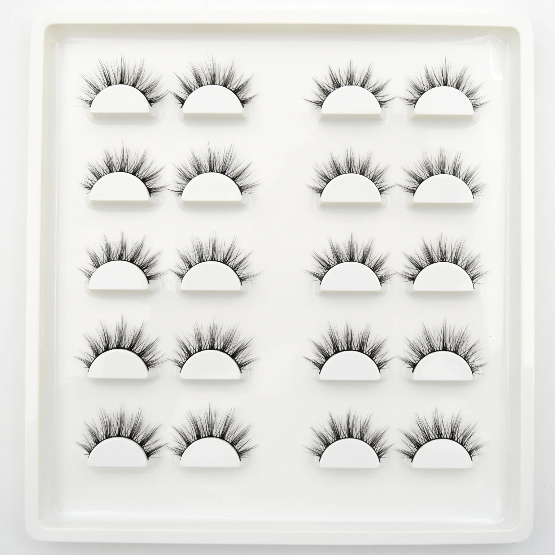 10 пар искусственных норковых ресниц Объемные натуральные ресницы драматические