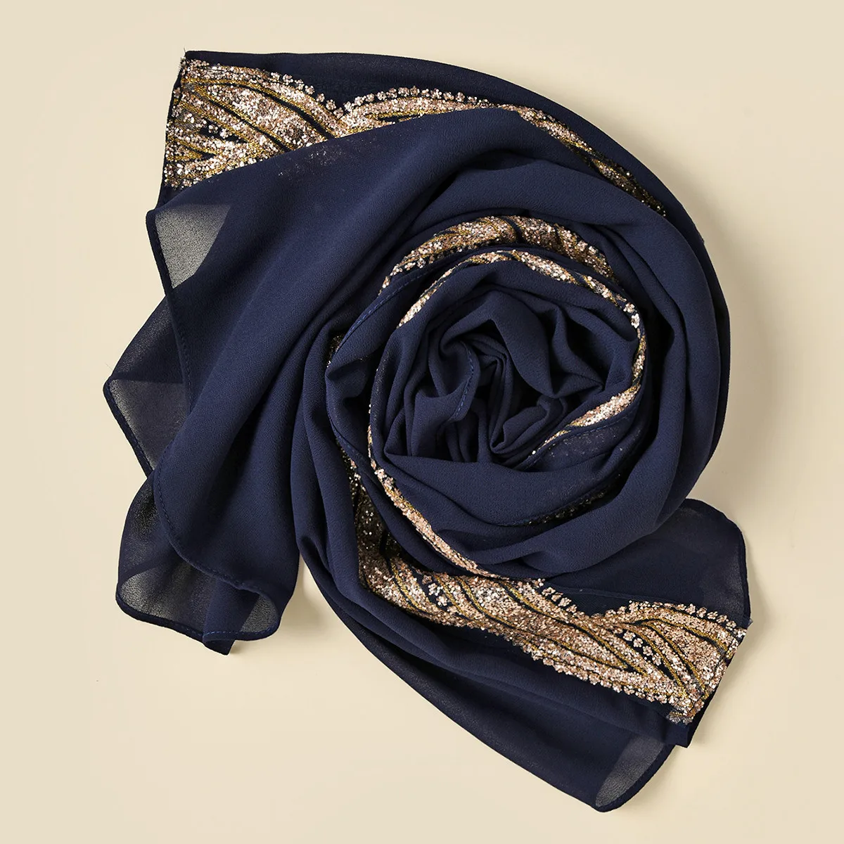 

Hart foreign trade shawl headband Malaysia style Phnom Penh solid color scarf S41