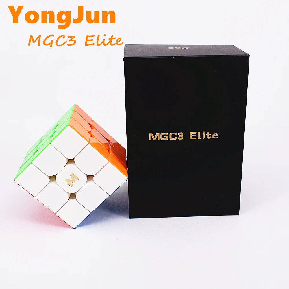YongJun 3x3x3 Кубик MGC3 Elite Магнитный Магический кубик yongjun MGC V3 скоростной 3x3