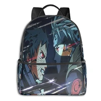 kakshi anime backpack student school bag waterproof travel teens fit 14 5 inch laptop bagpack