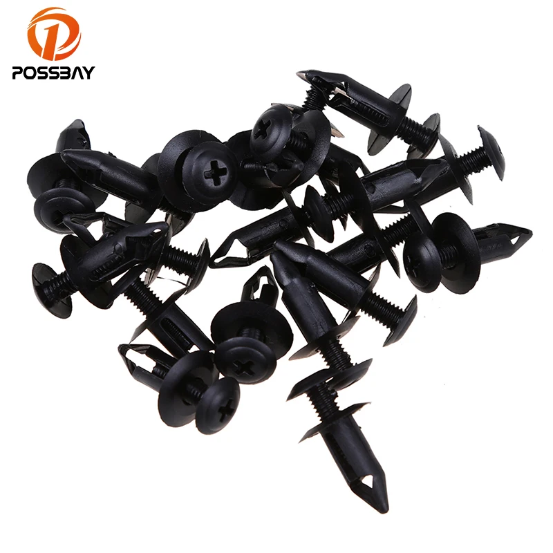 Винтовой болт POSSBAY черный крепежный комплект крепления для кузова мотоцикла Kawasaki