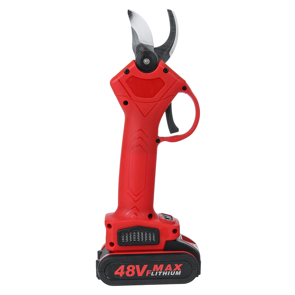 

48V Cordless Pruner 9000mAh Lithium-ion Electric Pruning Shear Efficient Fruit Tree Bonsai Pruning Garden Tree Branches Cutter