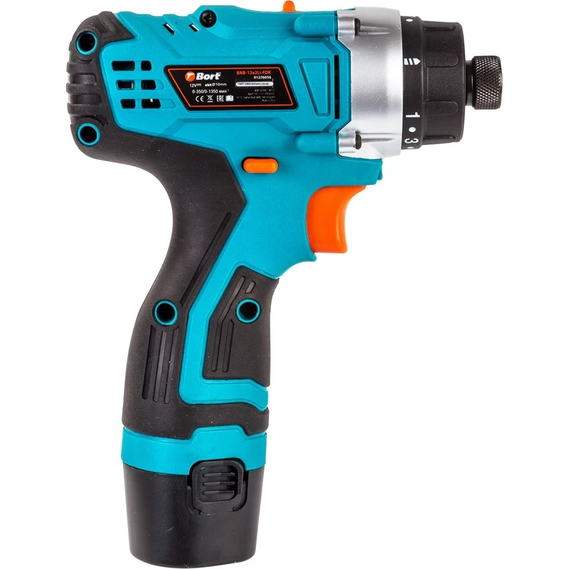 Screwdriver Bort bab-12x2li-fdk 1.5ah with two batteries (91276056) | Electric
