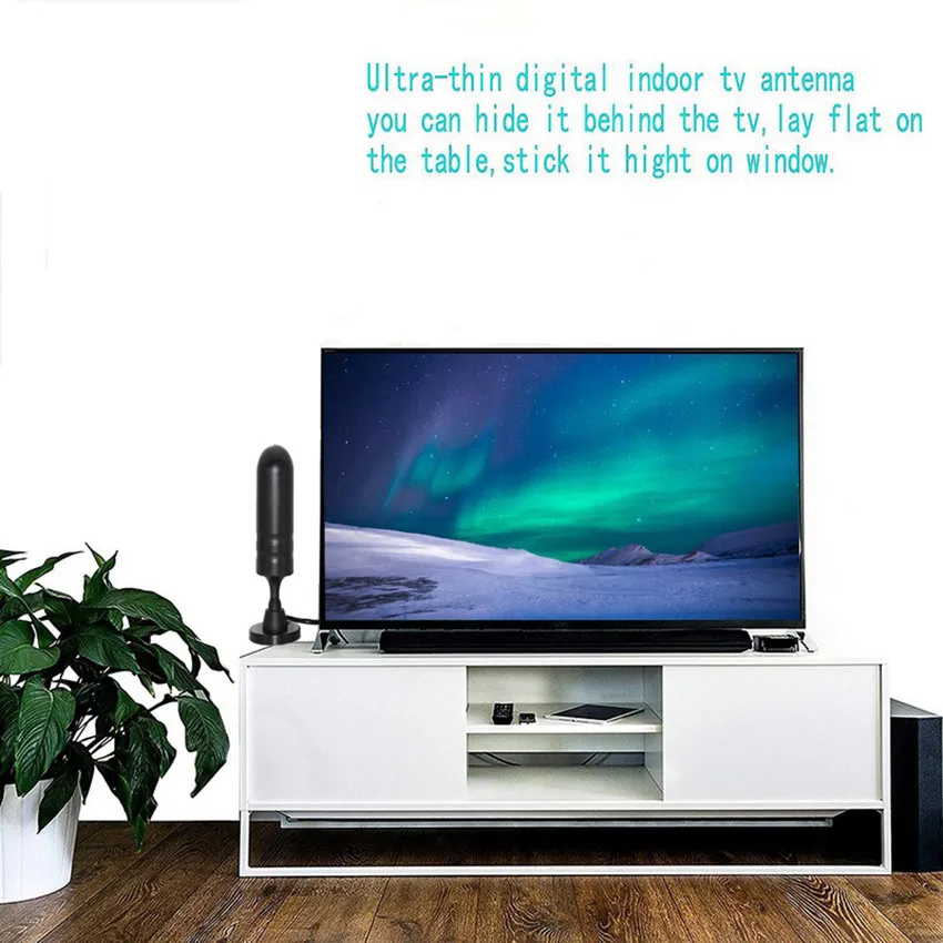 800miles HD Антенна ТВ цифровая для DVB T2/DVBT/ATSC/ISDBT hd tv VHF 174-230MHz UHF 470-862 MHz чистая спутниковая тарелка приемник - Цвет: HDIB-123
