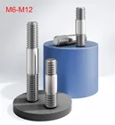 Двухсторонний резьбовой стержень M6 M8 M10 M12 316 из нержавеющей стали