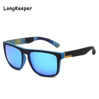 2020 square polarized sunglasses men mirror ultralight glasses sport fishing sun glasses male uv400 driver shades coating oculos