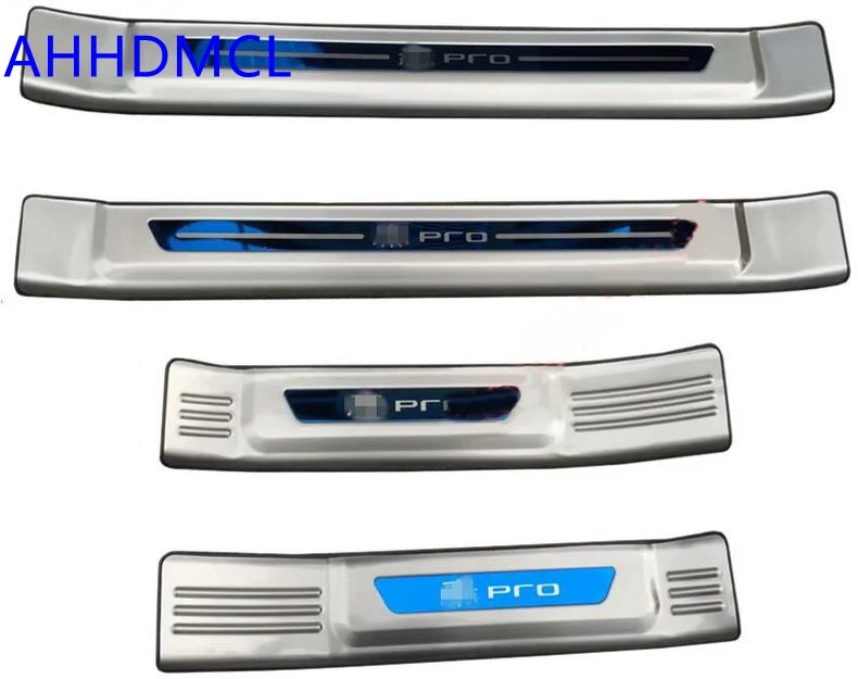 Car Welcome Pedal Threshold Strip Running Boards For BYD Qin Pro Gasonline Version 2018 2019 2020 | Автомобили и мотоциклы