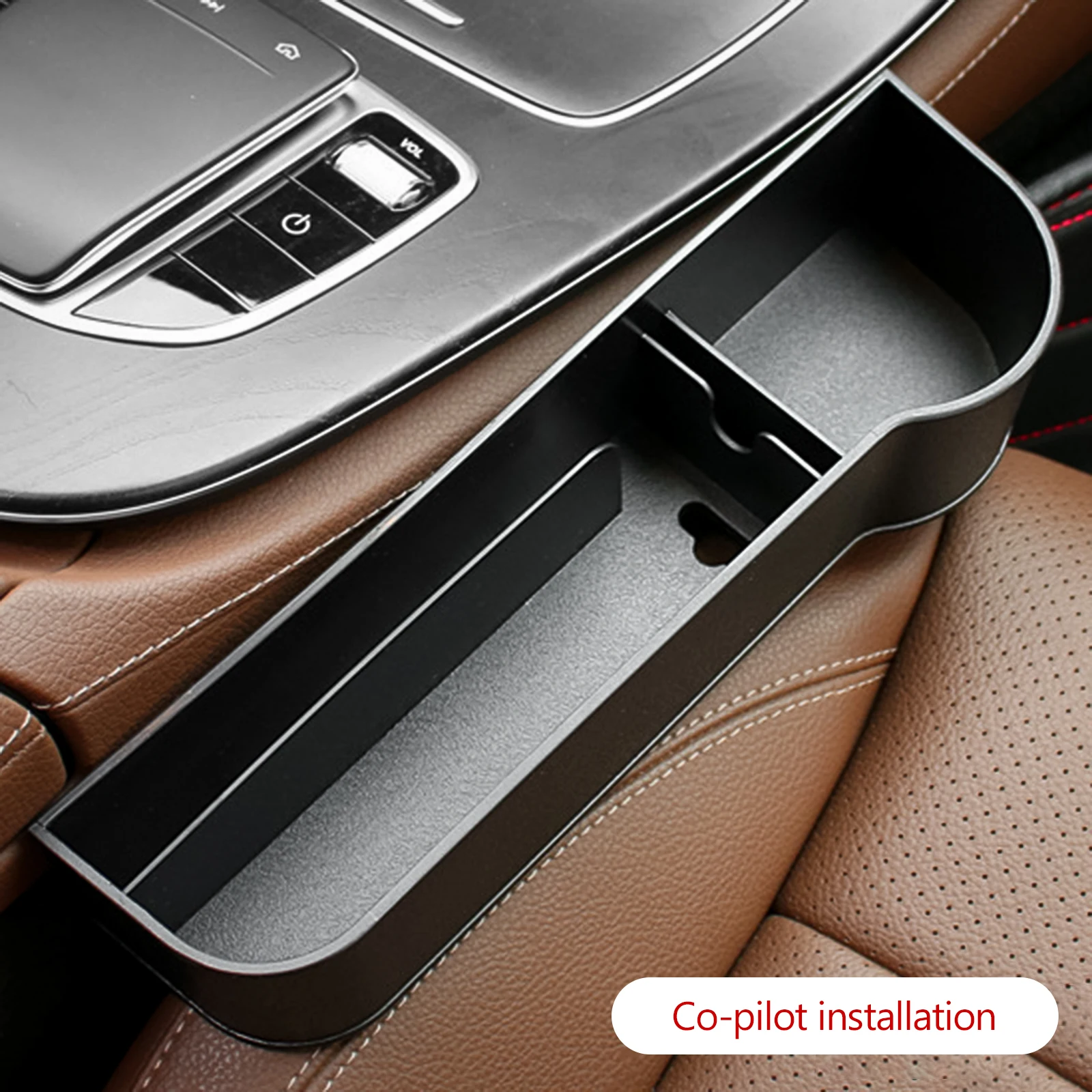 

1 Pcs Car Seat Gap Storage Universal Auto Seat Crevice Organizer Multifunction Seat Side Gap Storage Box Auto Accessories