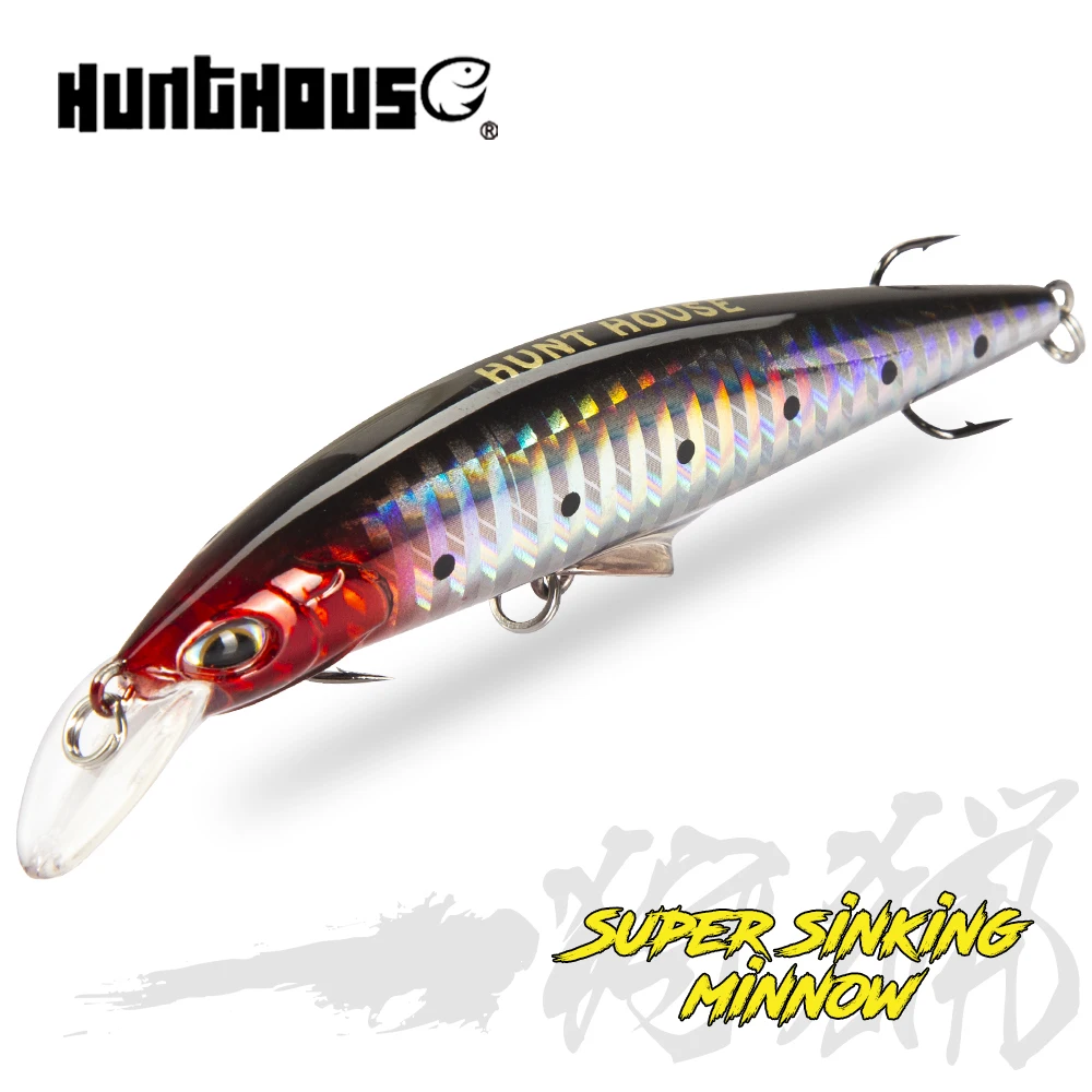 Hunthouse Официальный магазин блесна приманка G control minnow Тонущая рыболовная 95/120 мм 28/41