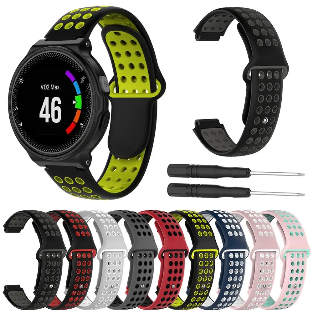 

Силиконовый сменный Браслет для наручных часов, ремешок для Garmin Forerunner 230 235 220 620 630, спортивный ремешок для наручных часов, аксессуары