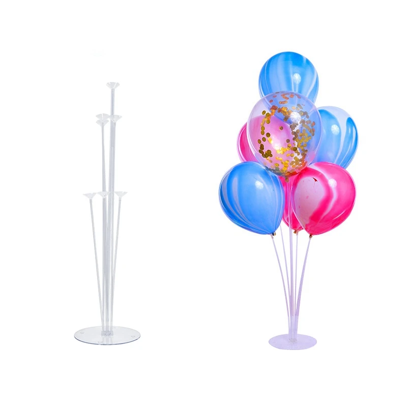 7 трубы подставка для воздушных шаров Шар Держатель колонка детских празднований