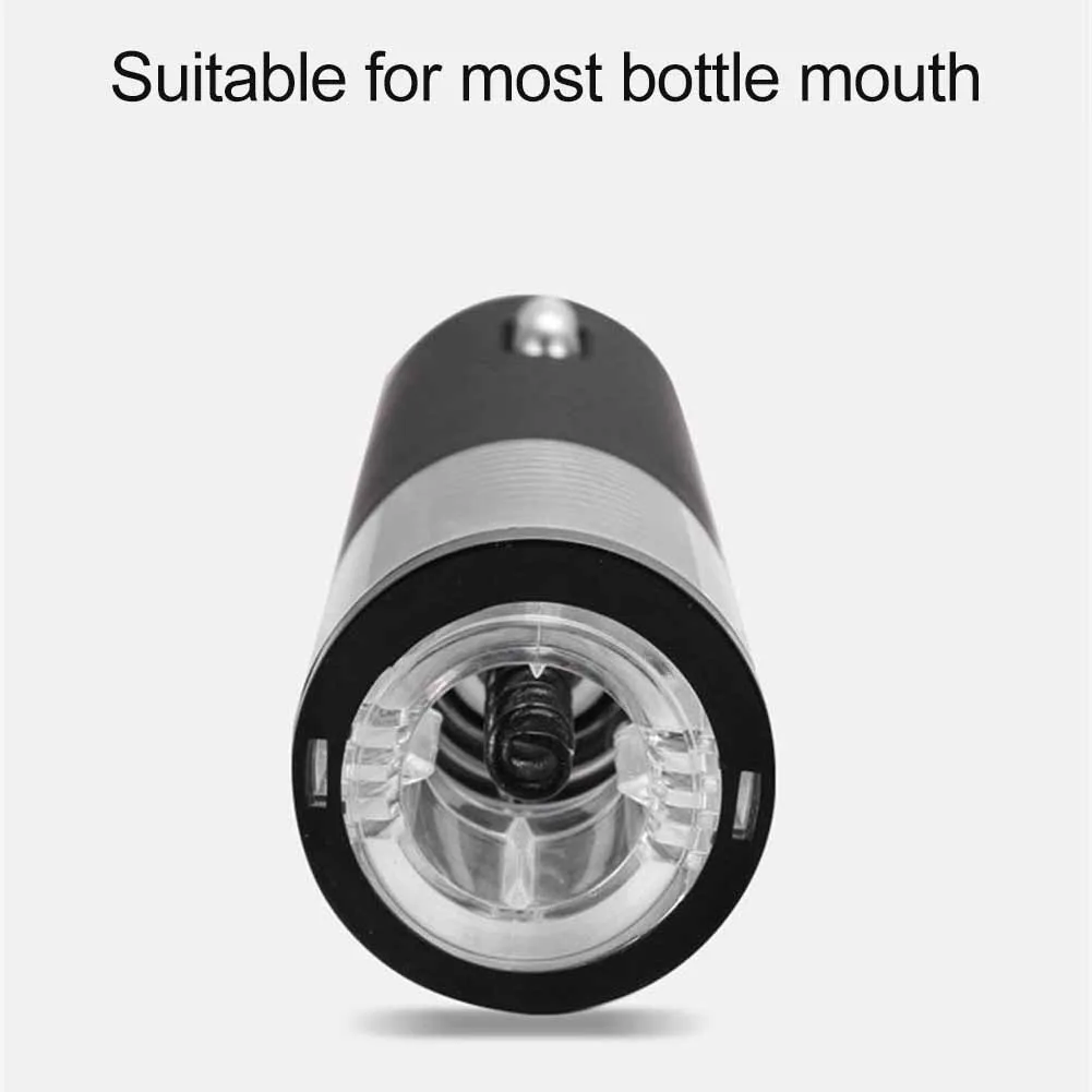 

Automatic Bottle Opener Foil Cutter Set Wine Corkscrew Electric Red Wine Stopper Opener Household Kitchen Gadgets