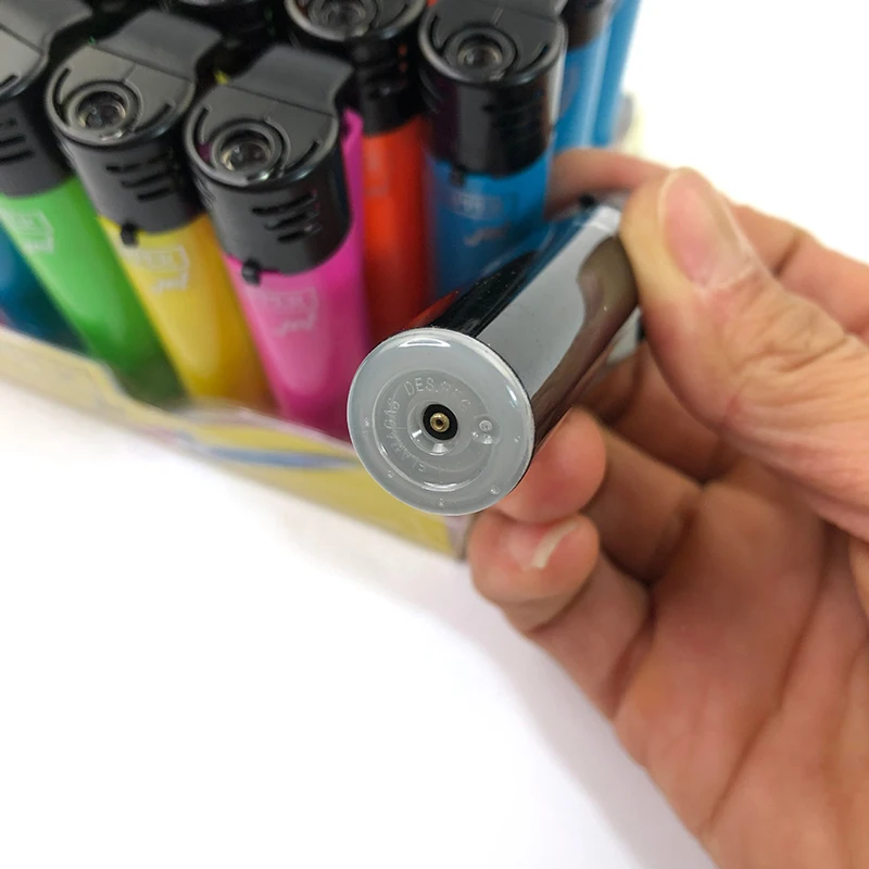 Оригинальная струйная зажигалка прямой пламя бензин Бутан курительная надувная