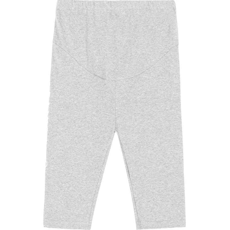 

1360# Summer Thin Cotton Maternity Half Legging Elastic Waist Belly Hot Shorts Clothes for Pregnant Women Casual Pregnancy