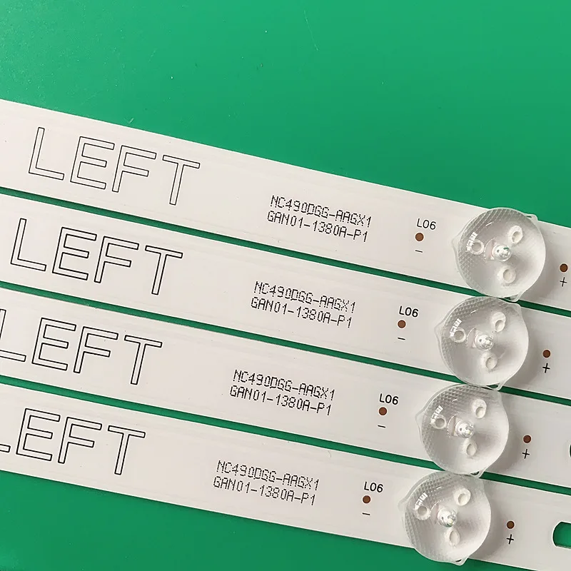 Комплект из 8 светодиодных подсветки для LG 49UK6310PSE 49UK6310 49LJ5500 AGM76589501 49LK5700PSC 49LK5750PSA