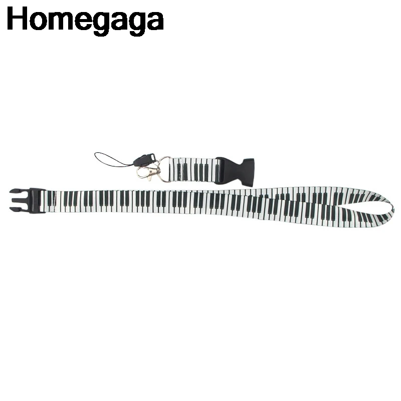 Homegaga ремешки для клавиатуры пианино держатели телефона ожерелье аксессуары