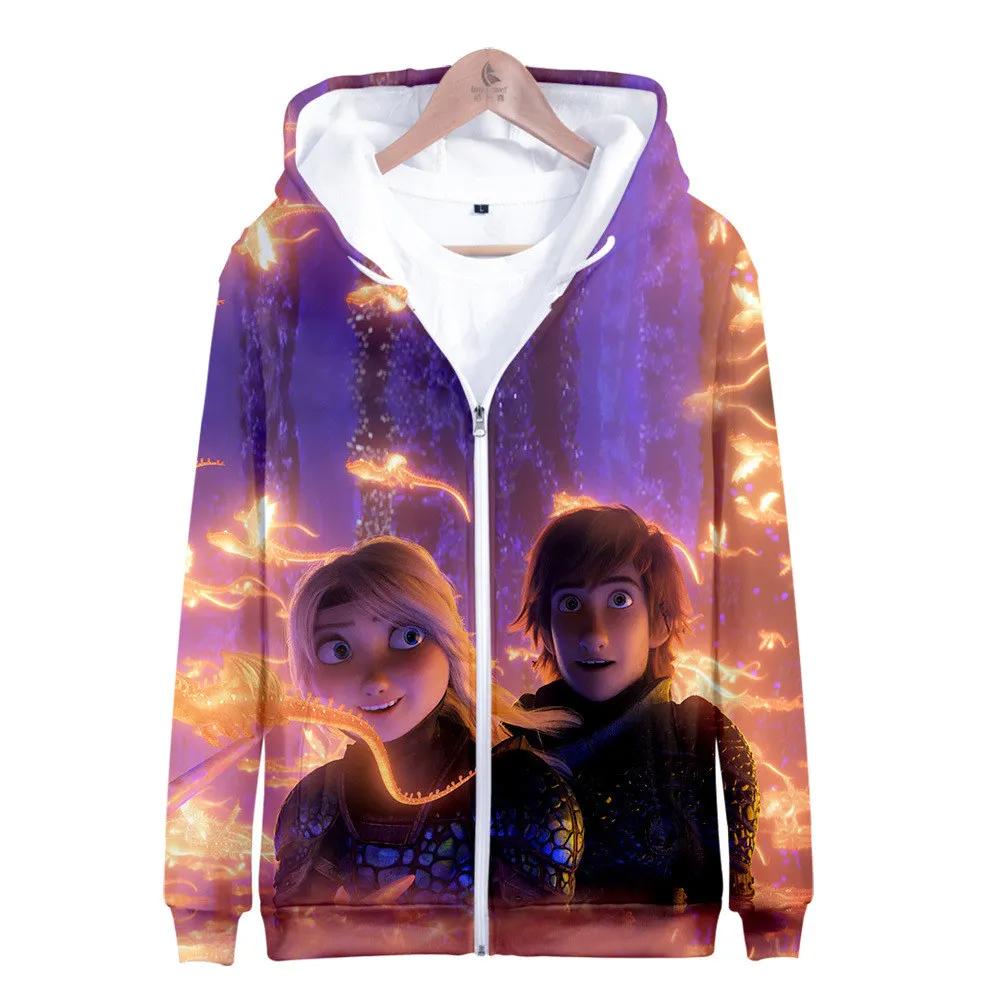 Новинка унисекс Как приручить дракона Беззубик косплей костюм 3D печати