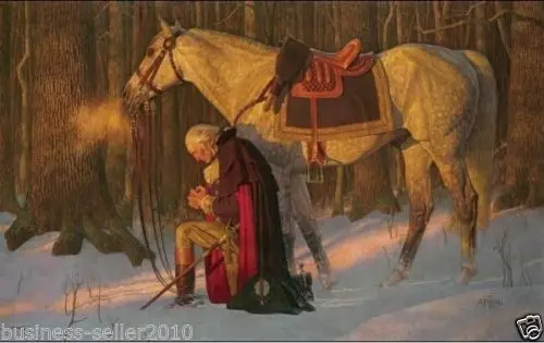 Картина маслом: портрет Джорджа WASHINGTON | Дом и сад