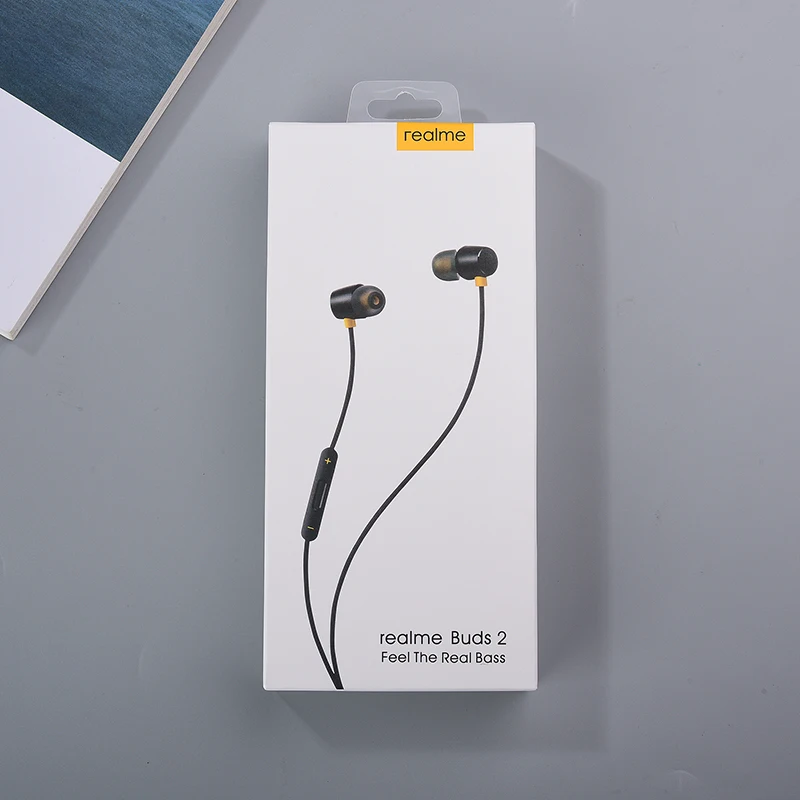 RMA 155 Realme Buds 2 wired-3.5mm Earphones With Mic Earbuds Headphones For 7 6 Pro XT 6S 6i Q3 Q2 GT Neo POCO X3 NFC | Электроника