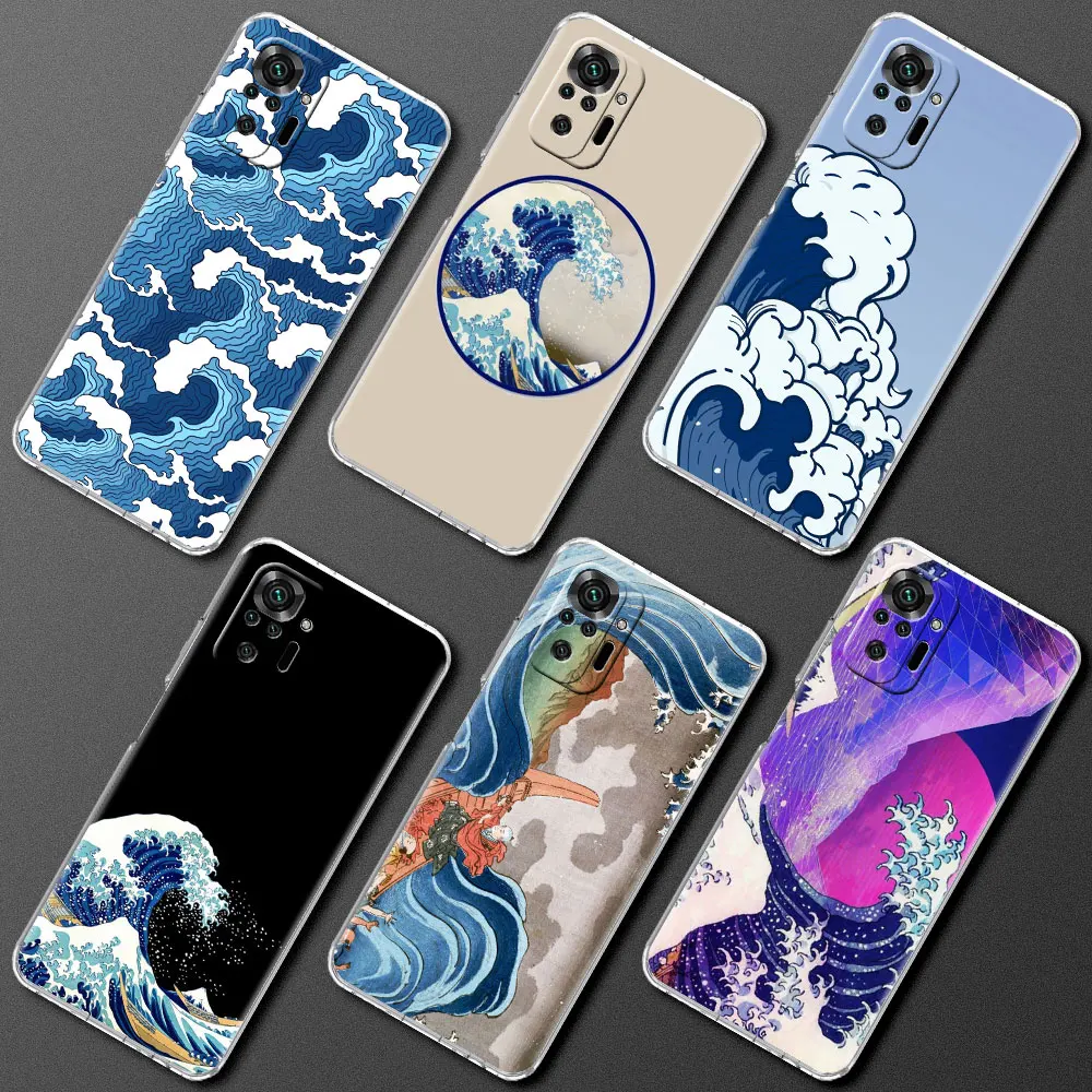Прозрачный силиконовый чехол для Xiaomi Redmi Note 9 10 8 Pro 9S 10S 9A 9C 7 8T 8A K40 7A мягкий телефона